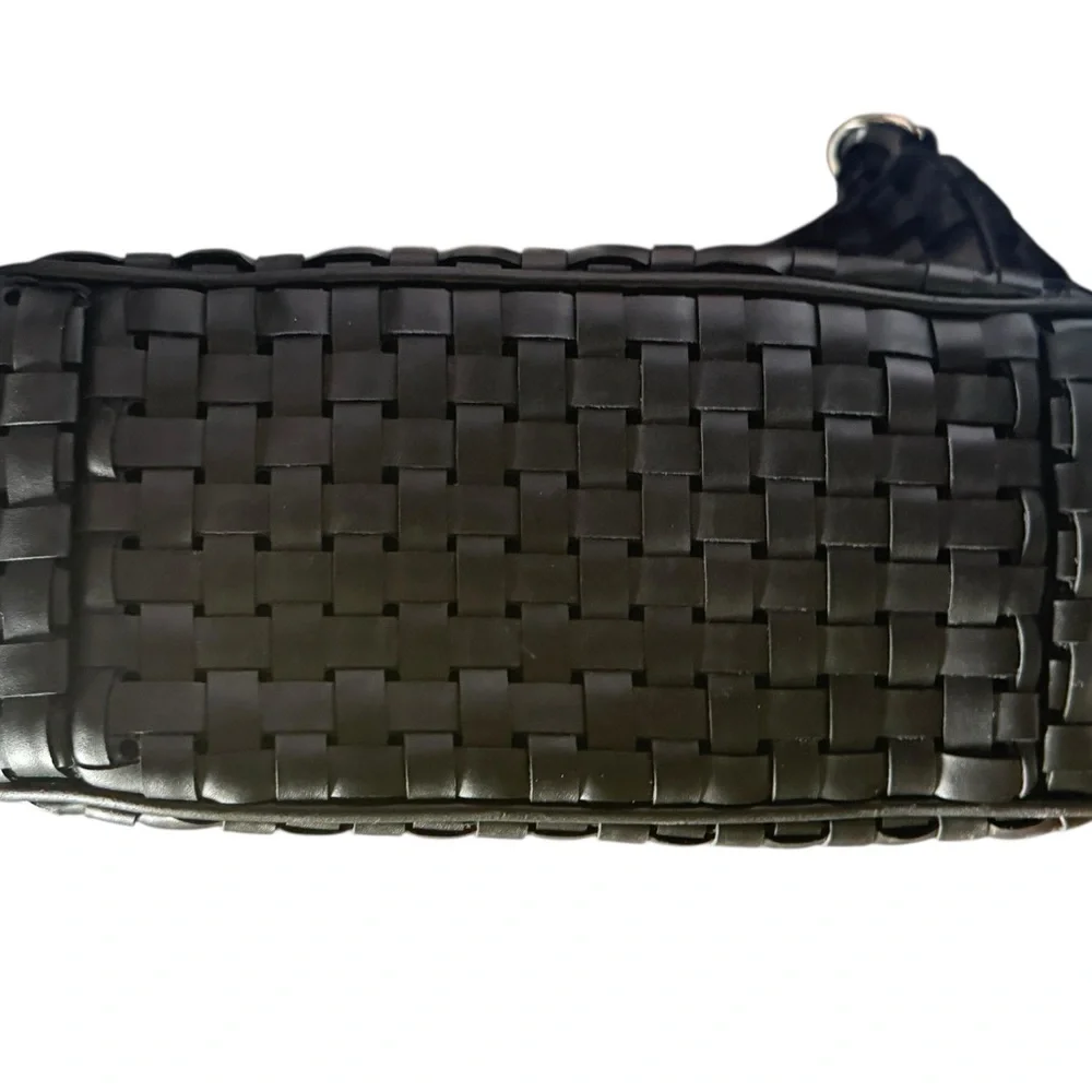 Nine West Black Textured Shoulder Bag - Picture 2 of 3